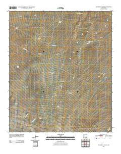 Culberson Ranch New Mexico Historical topographic map, 1:24000 scale, 7.5 X 7.5 Minute, Year 2010