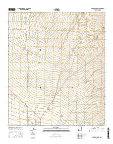 Culberson Ranch New Mexico Current topographic map, 1:24000 scale, 7.5 X 7.5 Minute, Year 2017