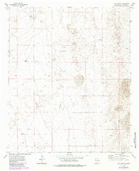 Culp Ranch New Mexico Historical topographic map, 1:24000 scale, 7.5 X 7.5 Minute, Year 1973