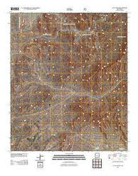 Culp Canyon New Mexico Historical topographic map, 1:24000 scale, 7.5 X 7.5 Minute, Year 2011