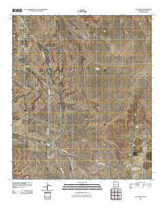 Culp Draw New Mexico Historical topographic map, 1:24000 scale, 7.5 X 7.5 Minute, Year 2010