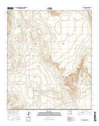 Culp Draw New Mexico Current topographic map, 1:24000 scale, 7.5 X 7.5 Minute, Year 2017