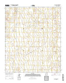 Culp Ranch New Mexico Historical topographic map, 1:24000 scale, 7.5 X 7.5 Minute, Year 2013