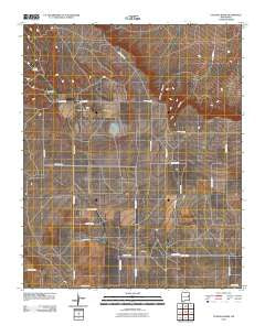 Cunavea Basin New Mexico Historical topographic map, 1:24000 scale, 7.5 X 7.5 Minute, Year 2010