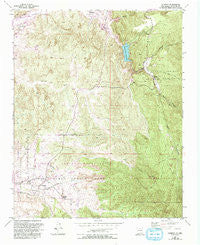 Cundiyo New Mexico Historical topographic map, 1:24000 scale, 7.5 X 7.5 Minute, Year 1953