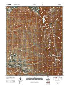 Cundiyo New Mexico Historical topographic map, 1:24000 scale, 7.5 X 7.5 Minute, Year 2011