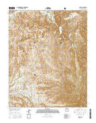 Cundiyo New Mexico Current topographic map, 1:24000 scale, 7.5 X 7.5 Minute, Year 2017