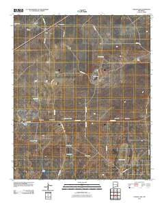 Curlew Lake New Mexico Historical topographic map, 1:24000 scale, 7.5 X 7.5 Minute, Year 2010