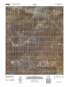 Curlew Lake SE New Mexico Historical topographic map, 1:24000 scale, 7.5 X 7.5 Minute, Year 2010
