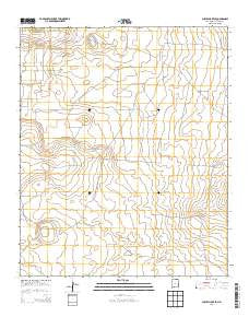 Curlew Lake SE New Mexico Historical topographic map, 1:24000 scale, 7.5 X 7.5 Minute, Year 2013