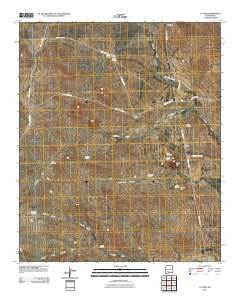 Cutter New Mexico Historical topographic map, 1:24000 scale, 7.5 X 7.5 Minute, Year 2010