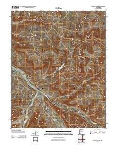 Cutter Canyon New Mexico Historical topographic map, 1:24000 scale, 7.5 X 7.5 Minute, Year 2010
