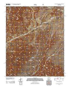 D Cross Mountain New Mexico Historical topographic map, 1:24000 scale, 7.5 X 7.5 Minute, Year 2011