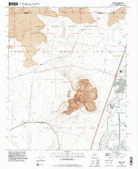 Dalies New Mexico Historical topographic map, 1:24000 scale, 7.5 X 7.5 Minute, Year 1991