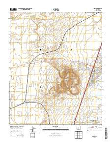 Dalies New Mexico Historical topographic map, 1:24000 scale, 7.5 X 7.5 Minute, Year 2013