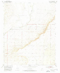 Dalies NW New Mexico Historical topographic map, 1:24000 scale, 7.5 X 7.5 Minute, Year 1952