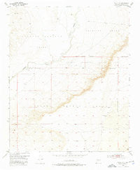 Dalies NW New Mexico Historical topographic map, 1:24000 scale, 7.5 X 7.5 Minute, Year 1952
