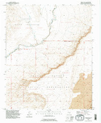 Dalies NW New Mexico Historical topographic map, 1:24000 scale, 7.5 X 7.5 Minute, Year 1991