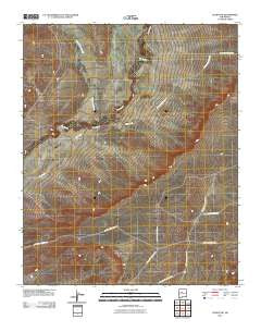 Dalies NW New Mexico Historical topographic map, 1:24000 scale, 7.5 X 7.5 Minute, Year 2010