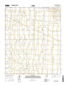Dallas Store New Mexico Current topographic map, 1:24000 scale, 7.5 X 7.5 Minute, Year 2017