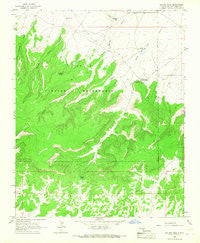 Dalton Pass New Mexico Historical topographic map, 1:24000 scale, 7.5 X 7.5 Minute, Year 1963