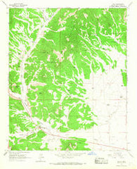 Datil New Mexico Historical topographic map, 1:24000 scale, 7.5 X 7.5 Minute, Year 1963