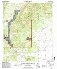 Datil New Mexico Historical topographic map, 1:24000 scale, 7.5 X 7.5 Minute, Year 1995