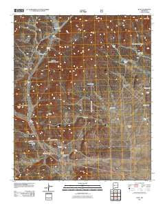 Datil New Mexico Historical topographic map, 1:24000 scale, 7.5 X 7.5 Minute, Year 2011