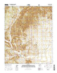 Datil New Mexico Current topographic map, 1:24000 scale, 7.5 X 7.5 Minute, Year 2017