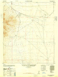 Davies Tank New Mexico Historical topographic map, 1:24000 scale, 7.5 X 7.5 Minute, Year 1948