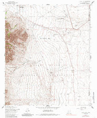 Davies Tank New Mexico Historical topographic map, 1:24000 scale, 7.5 X 7.5 Minute, Year 1955