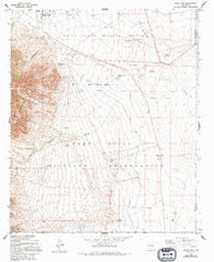 Davies Tank New Mexico Historical topographic map, 1:24000 scale, 7.5 X 7.5 Minute, Year 1955