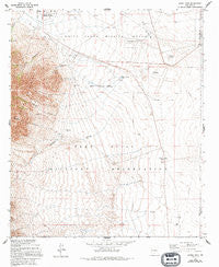 Davies Tank New Mexico Historical topographic map, 1:24000 scale, 7.5 X 7.5 Minute, Year 1955
