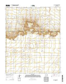 Day Canyon New Mexico Historical topographic map, 1:24000 scale, 7.5 X 7.5 Minute, Year 2013