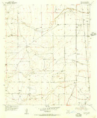 Dayton New Mexico Historical topographic map, 1:24000 scale, 7.5 X 7.5 Minute, Year 1955
