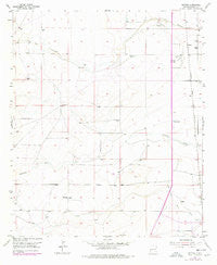 Dayton New Mexico Historical topographic map, 1:24000 scale, 7.5 X 7.5 Minute, Year 1955