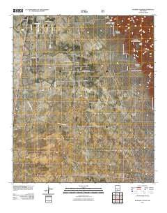 Deadman Canyon New Mexico Historical topographic map, 1:24000 scale, 7.5 X 7.5 Minute, Year 2011
