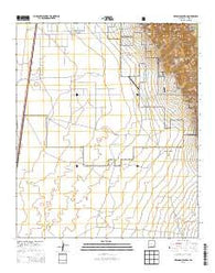 Deadman Canyon New Mexico Historical topographic map, 1:24000 scale, 7.5 X 7.5 Minute, Year 2013