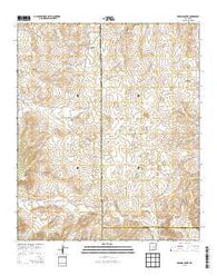 Deadman Lake New Mexico Current topographic map, 1:24000 scale, 7.5 X 7.5 Minute, Year 2013