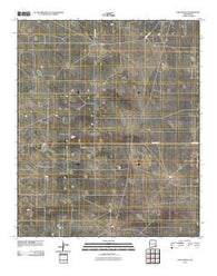 Dean Ranch New Mexico Historical topographic map, 1:24000 scale, 7.5 X 7.5 Minute, Year 2010