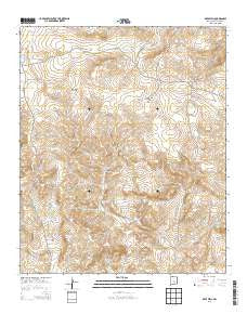 Deep Well New Mexico Historical topographic map, 1:24000 scale, 7.5 X 7.5 Minute, Year 2013