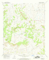 Deer Mesa New Mexico Historical topographic map, 1:24000 scale, 7.5 X 7.5 Minute, Year 1966