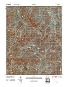 Deer Mesa New Mexico Historical topographic map, 1:24000 scale, 7.5 X 7.5 Minute, Year 2010