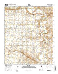 Deering Place New Mexico Current topographic map, 1:24000 scale, 7.5 X 7.5 Minute, Year 2017