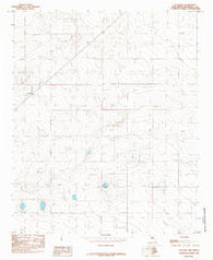 Delphos New Mexico Historical topographic map, 1:24000 scale, 7.5 X 7.5 Minute, Year 1985