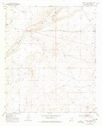 Derrick Draw New Mexico Historical topographic map, 1:24000 scale, 7.5 X 7.5 Minute, Year 1951