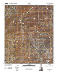 Derrick Draw New Mexico Historical topographic map, 1:24000 scale, 7.5 X 7.5 Minute, Year 2010