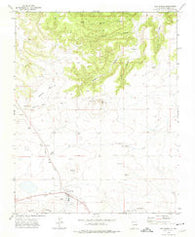 Des Moines New Mexico Historical topographic map, 1:24000 scale, 7.5 X 7.5 Minute, Year 1972