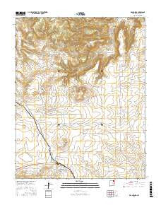 Des Moines New Mexico Current topographic map, 1:24000 scale, 7.5 X 7.5 Minute, Year 2017