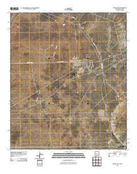 Desert SW New Mexico Historical topographic map, 1:24000 scale, 7.5 X 7.5 Minute, Year 2010